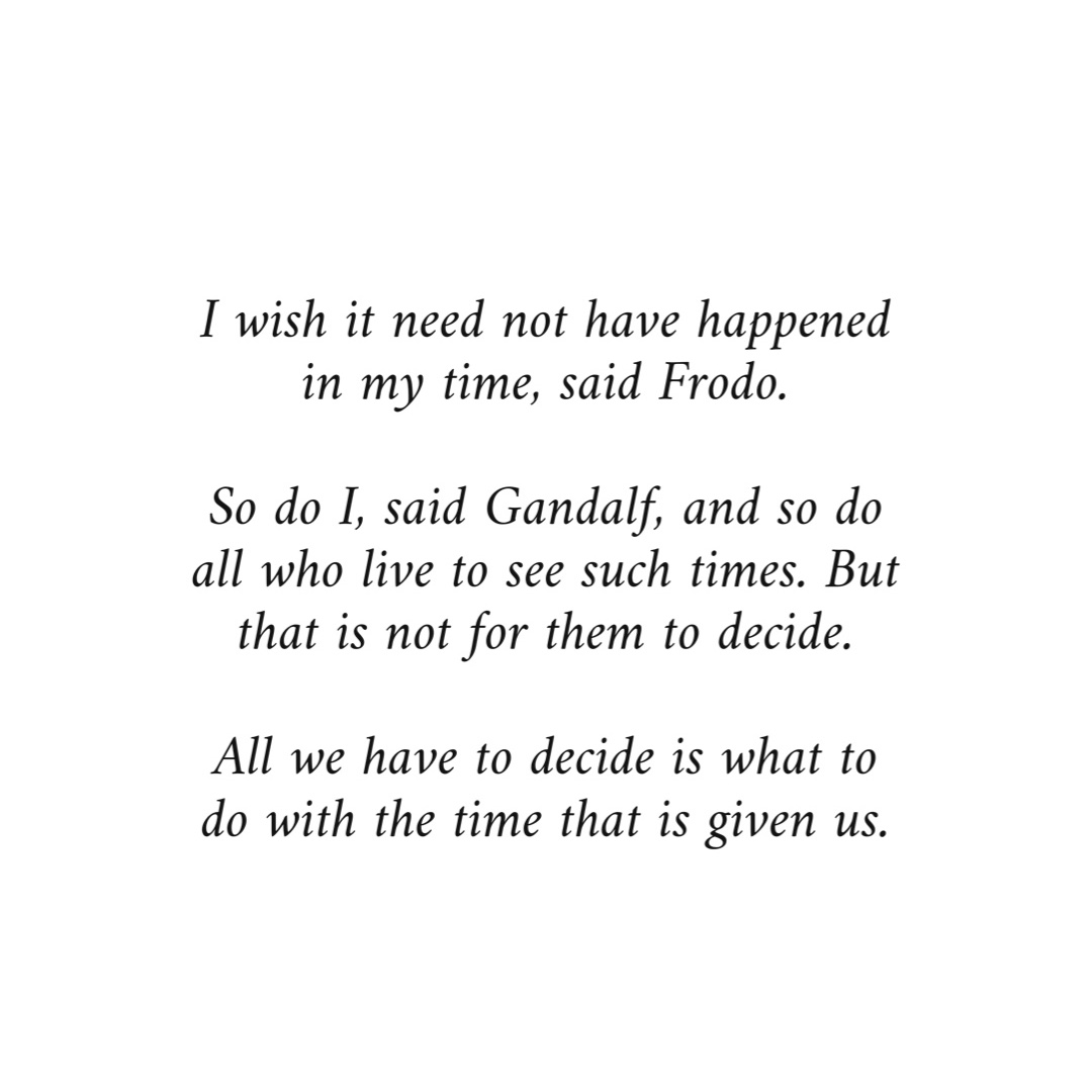 This is worth meditating deeply on for your own life.