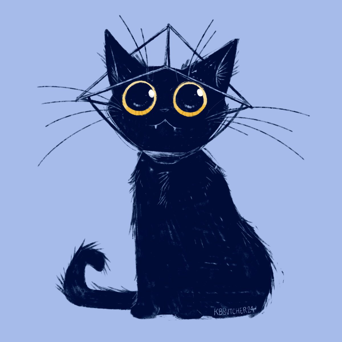kbbutcher1's tweet photo. Cat in the (pyramid) hat @ObjectsPod https://t.co/uRi7SnvUur