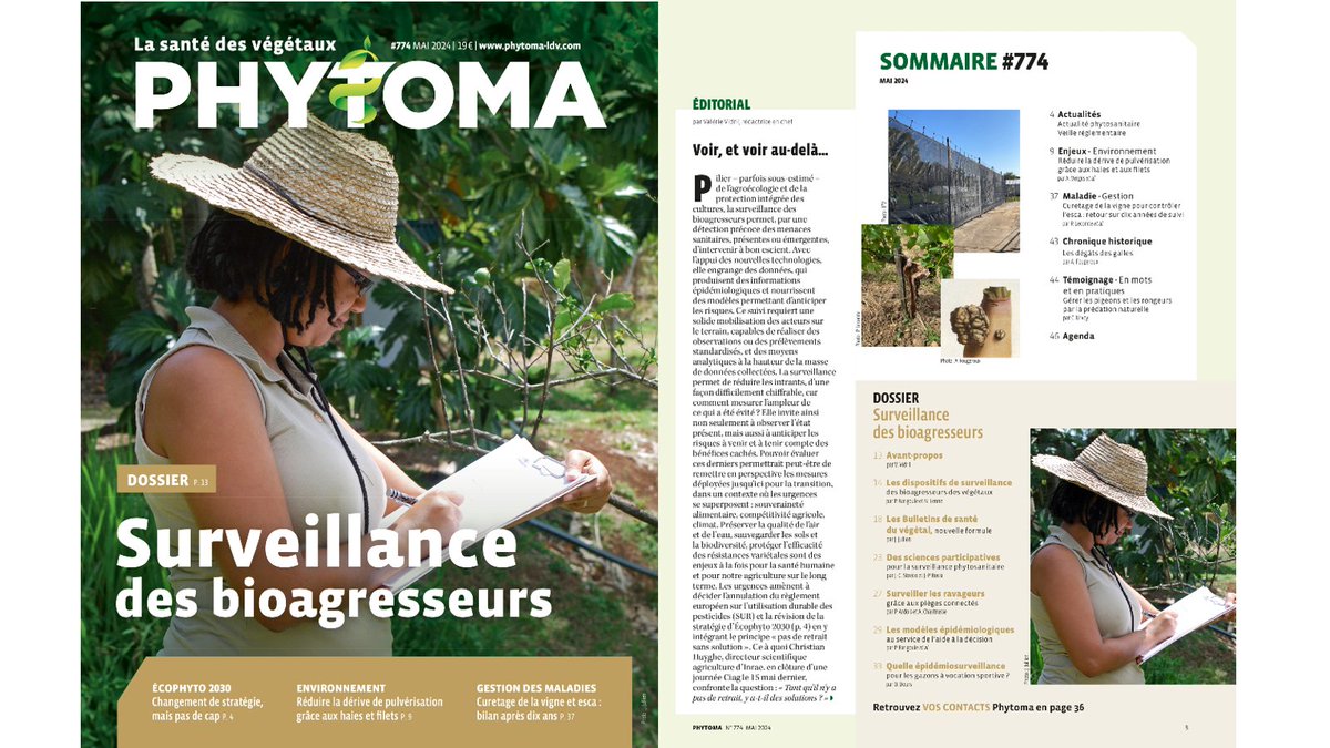 Vidril Valérie (@phytoma_ldv) on Twitter photo 🙏 aux contributeurs du <a href="/Phytoma_ldv/">Vidril Valérie</a> 774 (mai) : <a href="/vignevinfrance/">IFV</a> <a href="/INRAE_Tlse/">INRAE Occitanie-Toulouse</a> <a href="/Agri_Gouv/">Ministère Agriculture et Souveraineté alimentaire</a> #DGAL #SDSPV @CBGPMontpellier <a href="/ChambagriPdL/">Chambres agri PdL</a> #Agref_IEGE <a href="/INRAE_NA_BDX/">INRAE Nouvelle-Aquitaine Bordeaux</a> <a href="/inrae_save/">INRAE_SAVE</a> <a href="/BdxSciencesAgro/">BordeauxSciencesAgro</a> <a href="/isvv_bordeaux/">ISVV - Institut des Sciences de la Vigne et du Vin</a> <a href="/UMR5254/">IPREM UMR5254</a> <a href="/simonitesirch/">Simonit&Sirch</a> <a href="/fougerouxandre/">Andre Fougeroux</a> <a href="/DijonCereales/">Dijon Céréales</a> <a href="/AcademieAgri/">Académie Agriculture</a> 🙏 aux contributeurs du <a href="/Phytoma_ldv/">Vidril Valérie</a> 774 (mai) : <a href="/vignevinfrance/">IFV</a> <a href="/INRAE_Tlse/">INRAE Occitanie-Toulouse</a> <a href="/Agri_Gouv/">Ministère Agriculture et Souveraineté alimentaire</a> #DGAL #SDSPV @CBGPMontpellier <a href="/ChambagriPdL/">Chambres agri PdL</a> #Agref_IEGE <a href="/INRAE_NA_BDX/">INRAE Nouvelle-Aquitaine Bordeaux</a> <a href="/inrae_save/">INRAE_SAVE</a> <a href="/BdxSciencesAgro/">BordeauxSciencesAgro</a> <a href="/isvv_bordeaux/">ISVV - Institut des Sciences de la Vigne et du Vin</a> <a href="/UMR5254/">IPREM UMR5254</a> <a href="/simonitesirch/">Simonit&Sirch</a> <a href="/fougerouxandre/">Andre Fougeroux</a> <a href="/DijonCereales/">Dijon Céréales</a> <a href="/AcademieAgri/">Académie Agriculture</a>