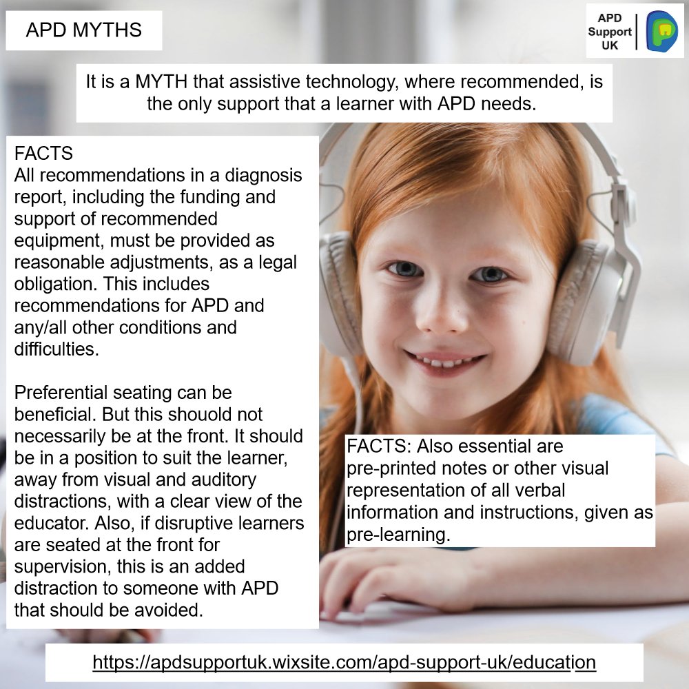 Please share to raise APD awareness. #apdsupportuk #audiology #apd #auditoryprocessingdisorder #apdawareness #hearingdisorder #dyslexia #autism #autisticspectrum #speechandlanguage #disabilityawareness #school #invisibledisability #education #earlyintervention #inclusionmatters