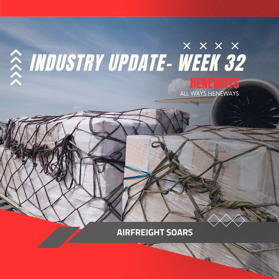Airfreight is on the rise! Discover how speed, flexibility, and resilience are reshaping the logistics landscape. Dive into our latest industry update to learn more about the key trends driving this shift. ✈️📦

👉 Read more here: bit.ly/4fDyT9a

#Airfreight #Logistics