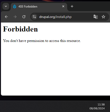 Drupal.org is offline 😰 #drupal