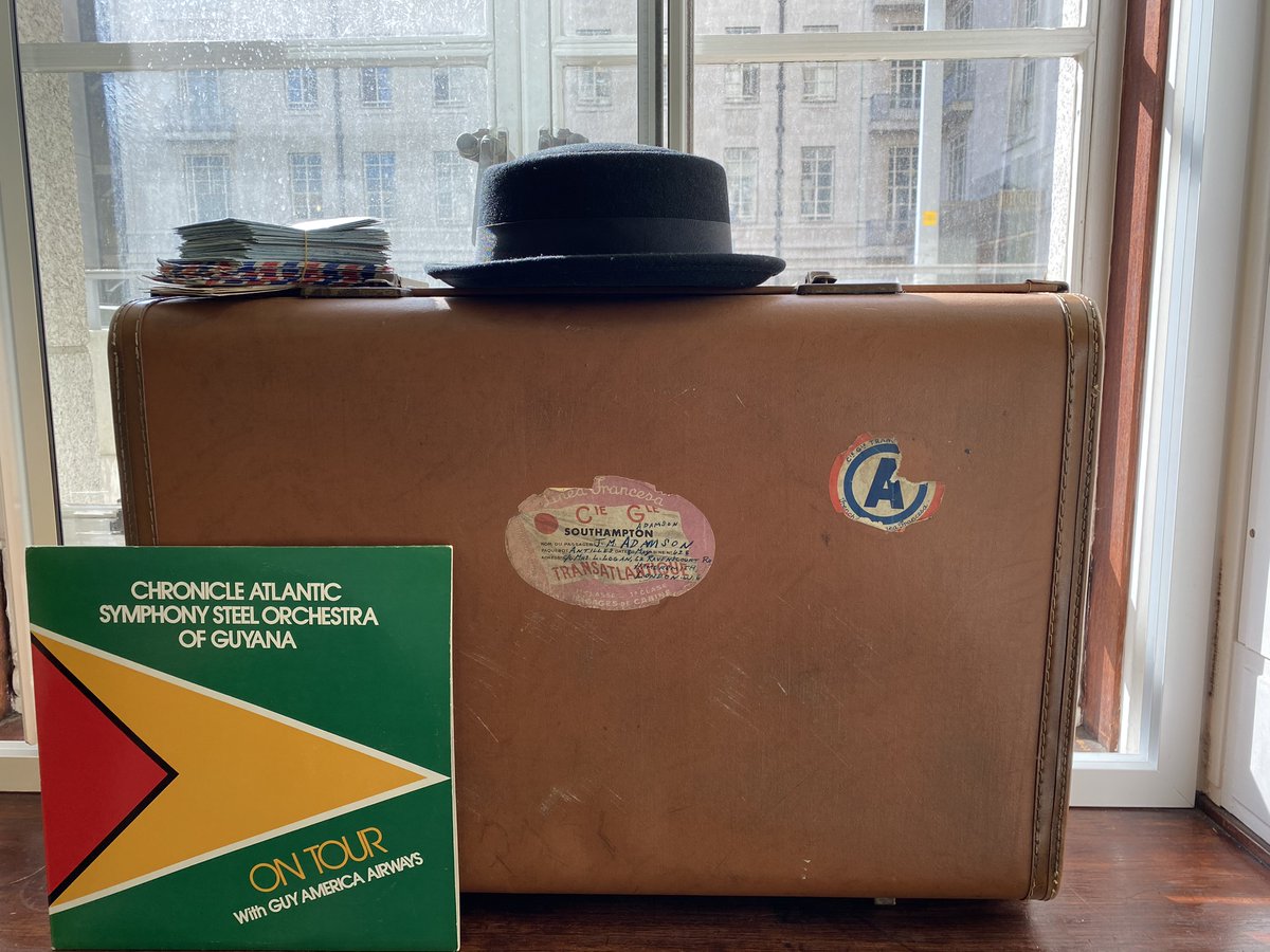 Loving my new job at the IHR as Black British History Community Engagement Fellow.  Currently co-curating a Caribbean exhibition on colonialism, migration and independence that will include material from the AHRC-funded Windrush Scandal project (windrushscandal.org).
