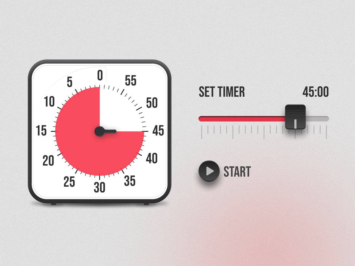 designedbyraju's tweet photo. Time Timer - Designed in @figma. 

You can grab the figma community file here: https://t.co/xDkEtge6TW https://t.co/9LcdMU3aWe