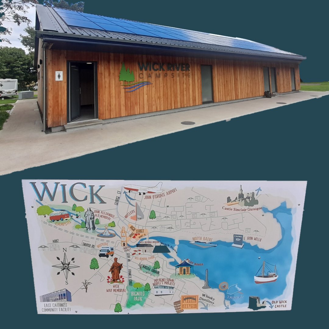 DTAScot's tweet photo. A big thanks to #Wick Development Trust for showing us their amazing new #communitycampsite facilities at Wick River Campsite.

The Trust has many more projects (paths, heritage...) all with a wider aim reinstate the Town Centre.
#caithness #highlands #developmenttrust https://t.co/3h3tyFTebl