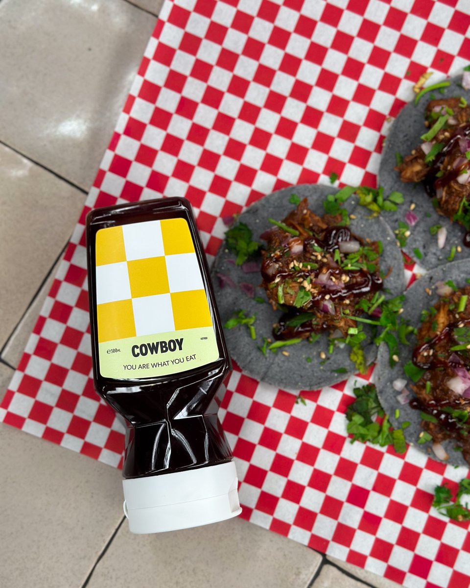 🌮 + 🤠 = 👌

#Cowboy #Saus #Sauce #BBQ