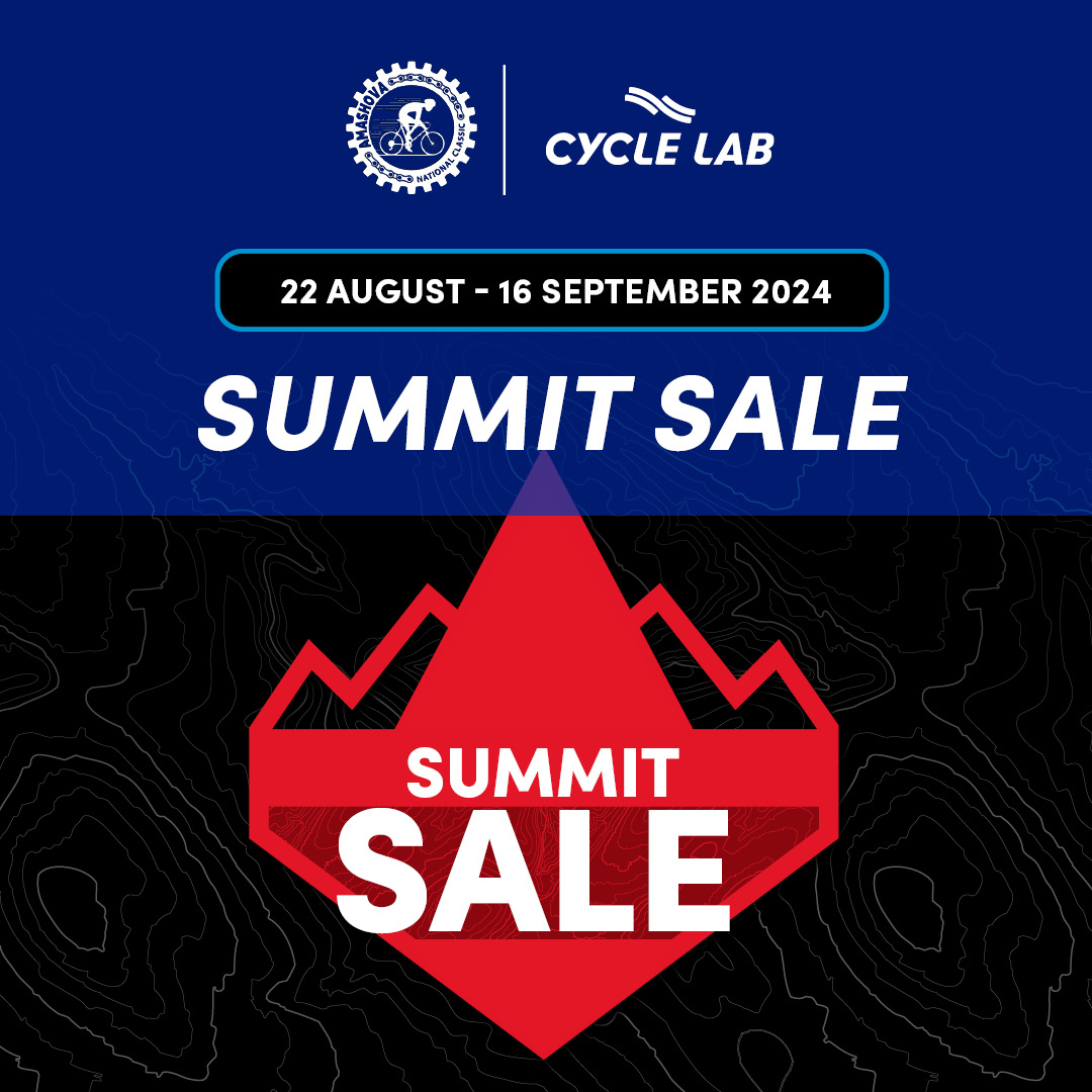 Amashova's tweet photo. 'We have highlighted Cycle Lab's major yearly sales for you, so you can be race ready all year round and get all your riding essentials #cyclelab #amashova #sale @cyclelab_ZA https://t.co/c81QAFxqb9