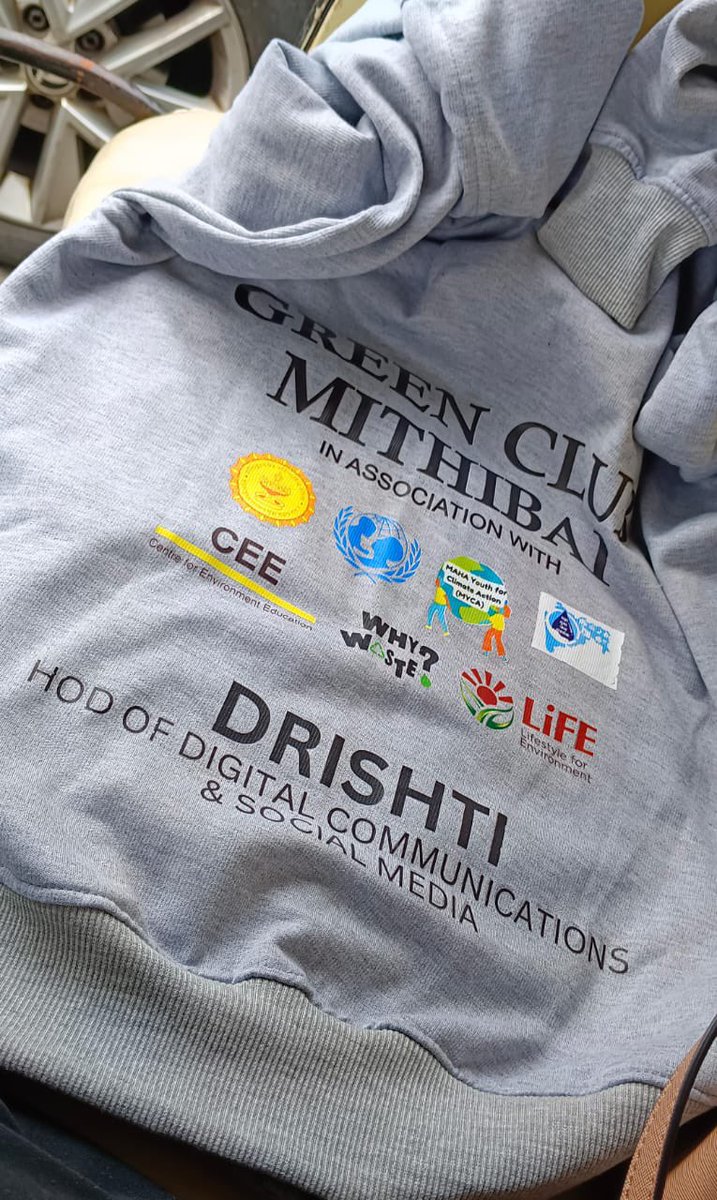 Thanx #mithibai  <a href="/UNICEFIndia/">UNICEF India</a> #greenclub