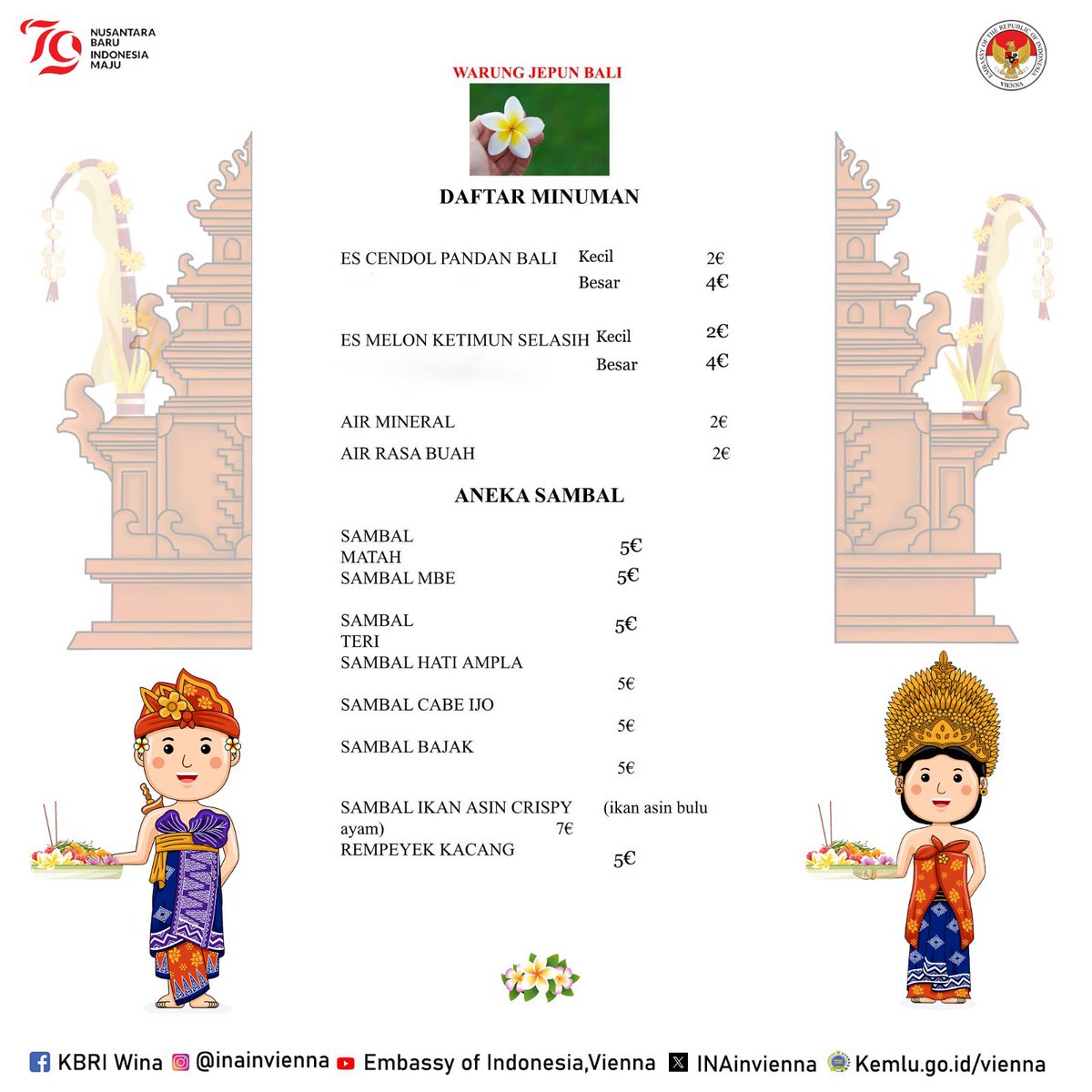 Indonesian Embassy in Vienna tweet media