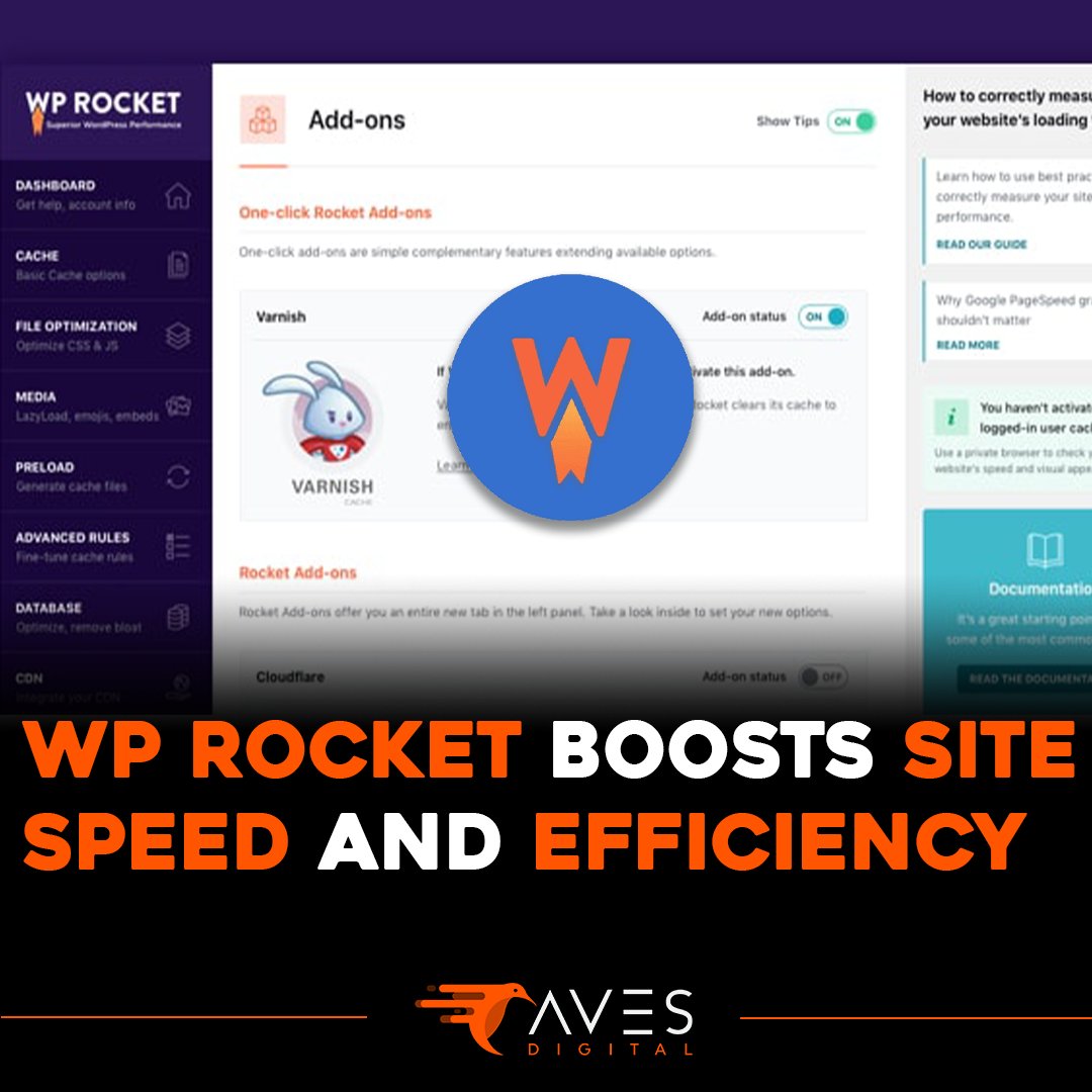 aves_digital's tweet photo. WP Rocket boosts WordPress site speed by generating static cache files, optimizing HTML/CSS/JavaScript, and using lazy loading. It also cleans up databases, enhancing user experience and SEO.

#WebsiteOptimization #PageSpeed #AvesDigital https://t.co/oiKYkOC5LF