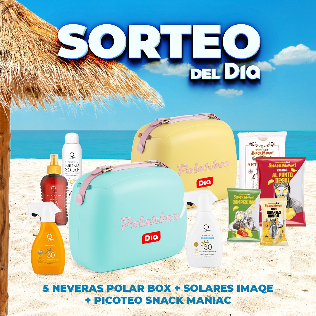 🍦SORTEO🍦

Sorteamos otras 5 NEVERITAS para que vayas más que preparad@ este verano 😎

• Síguenos @dia_esp
• Menciona a un amigo y usa el #SorteoDelDia
• Like y RT

BBLL epr.ms/3WS9RLV
