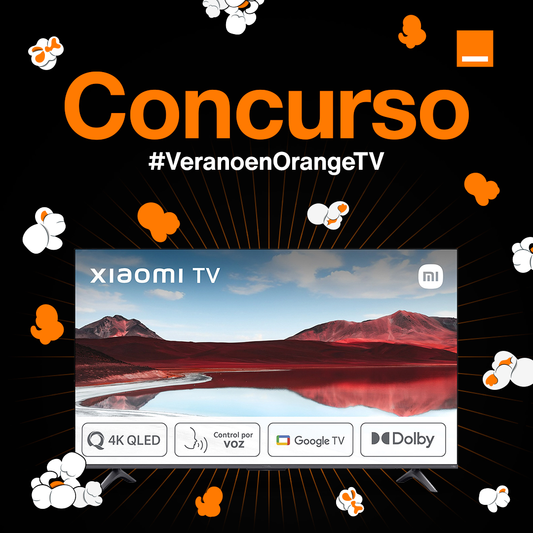 OrangeTV_es's tweet photo. ¡¡CONCURSO!! 👉 Tenemos nuevo perfil de Orange TV en Instagram y lo celebramos regalando una SmartTV de Xiaomi 😎

✅ Síguenos en Instagram (@orangetv_es)
🔁 Danos un RT
💬¿Quién es tu compañía perfecta para ver la TV este verano? Menciónale usando el hashtag #VeranoEnOrangeTV https://t.co/fPoPZzI96C