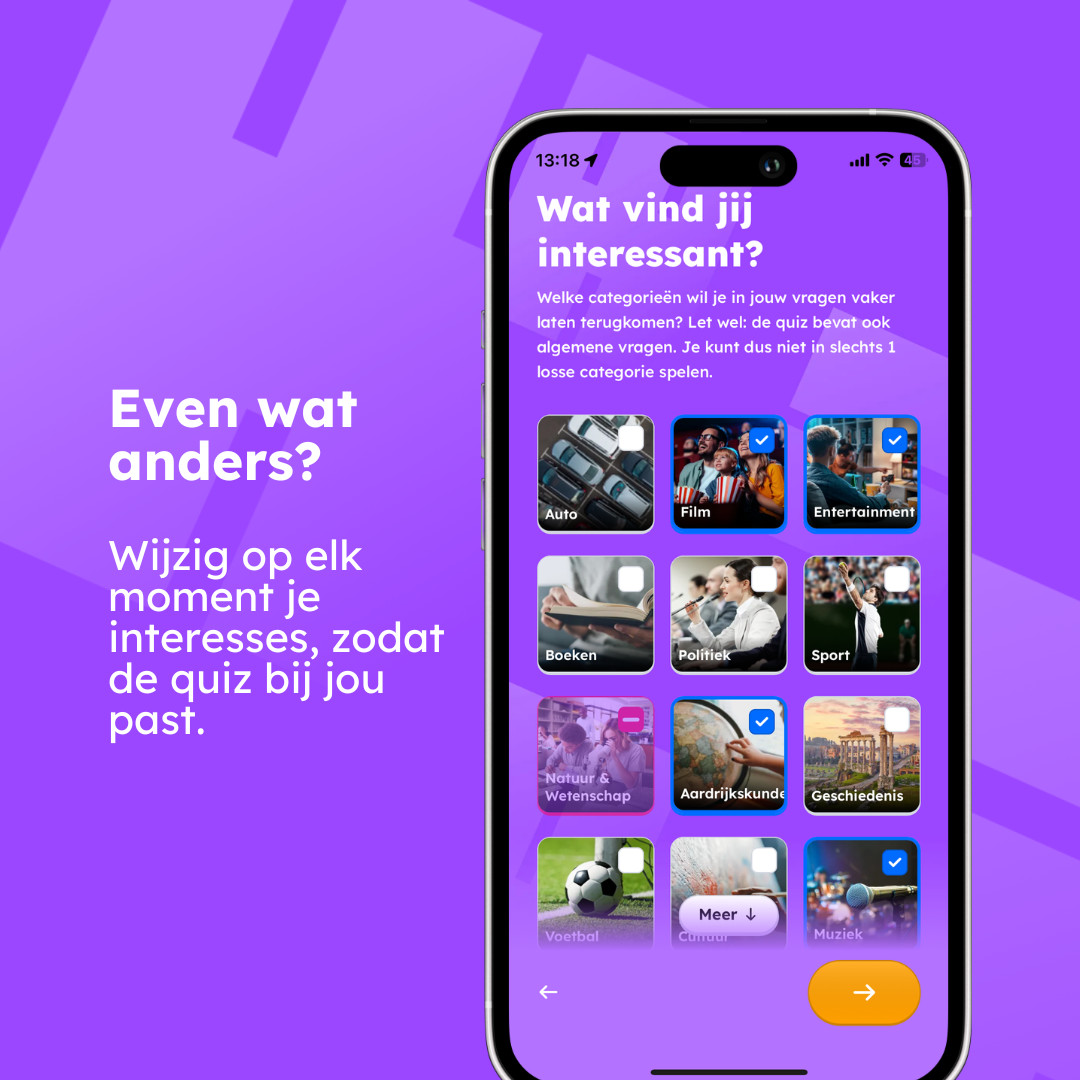 WizQuizzen kan altijd en overal! 🚀 Met deze tour door de app verover je binnen no-time de eerste plaats in het dagklassement! 👑

Wat is jouw hoogste score tot nu toe? ⭐

#WizQuiz #quizkampioen #familie #vrienden #game #trivia #quiz