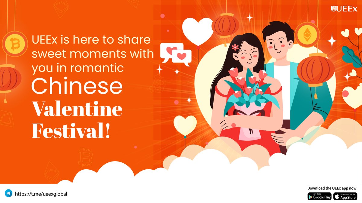 UEEx_official's tweet image. Celebrate Chinese Valentine’s Day with UEEx! 🌹✨

Join our special event for platform traders and share sweet moments with us. Don&apos;t miss out on the chance to win exciting rewards! 

Check out the details here:  shorturl.at/eMWNQ

#UEEx #TradingEvent #ValentineRewards