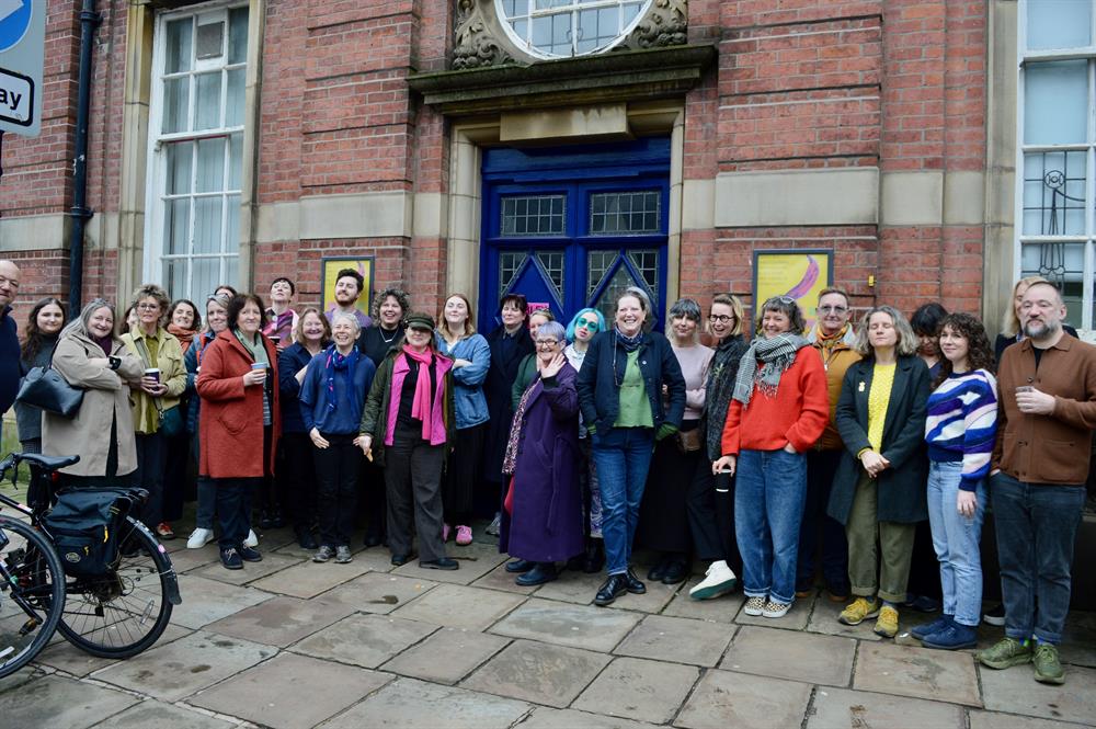 The Harris tweet media