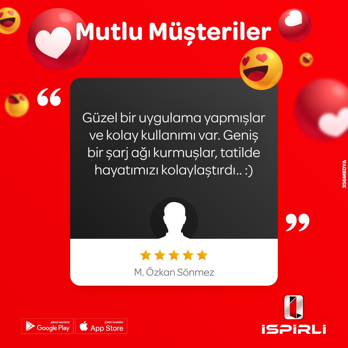 isarj_tr's tweet photo. 🚀🔋 Mutlu Müşterilerimizle Tan��şın! 🔋🚀

İspirli Şarj şarj istasyonlarımızı kullanan müşterilerimizin deneyimleri bizler için her şeyden daha değerli! Her gün daha fazla kullanıcıya enerji dolu bir yolculuk sunmanın gururunu yaşıyoruz.

Siz de deneyimlerinizi bizimle paylaşın https://t.co/lNoF40ZvFZ