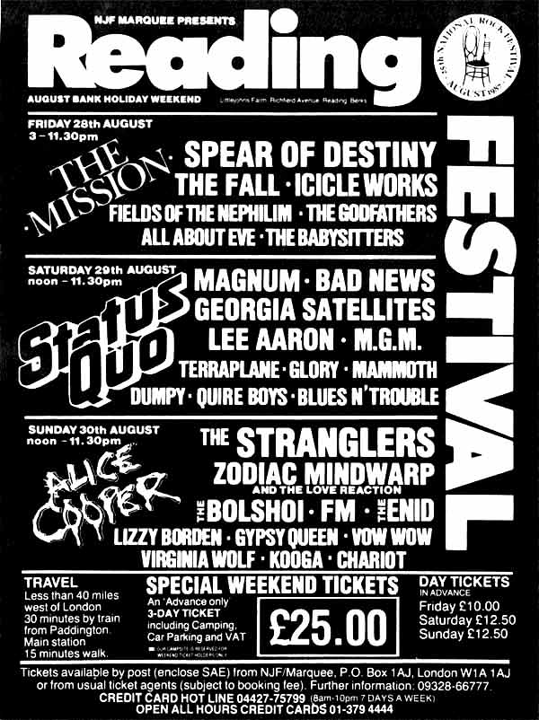 These <a href="/OfficialRandL/">Reading & Leeds Fest</a> line-ups from the 80s 🤌