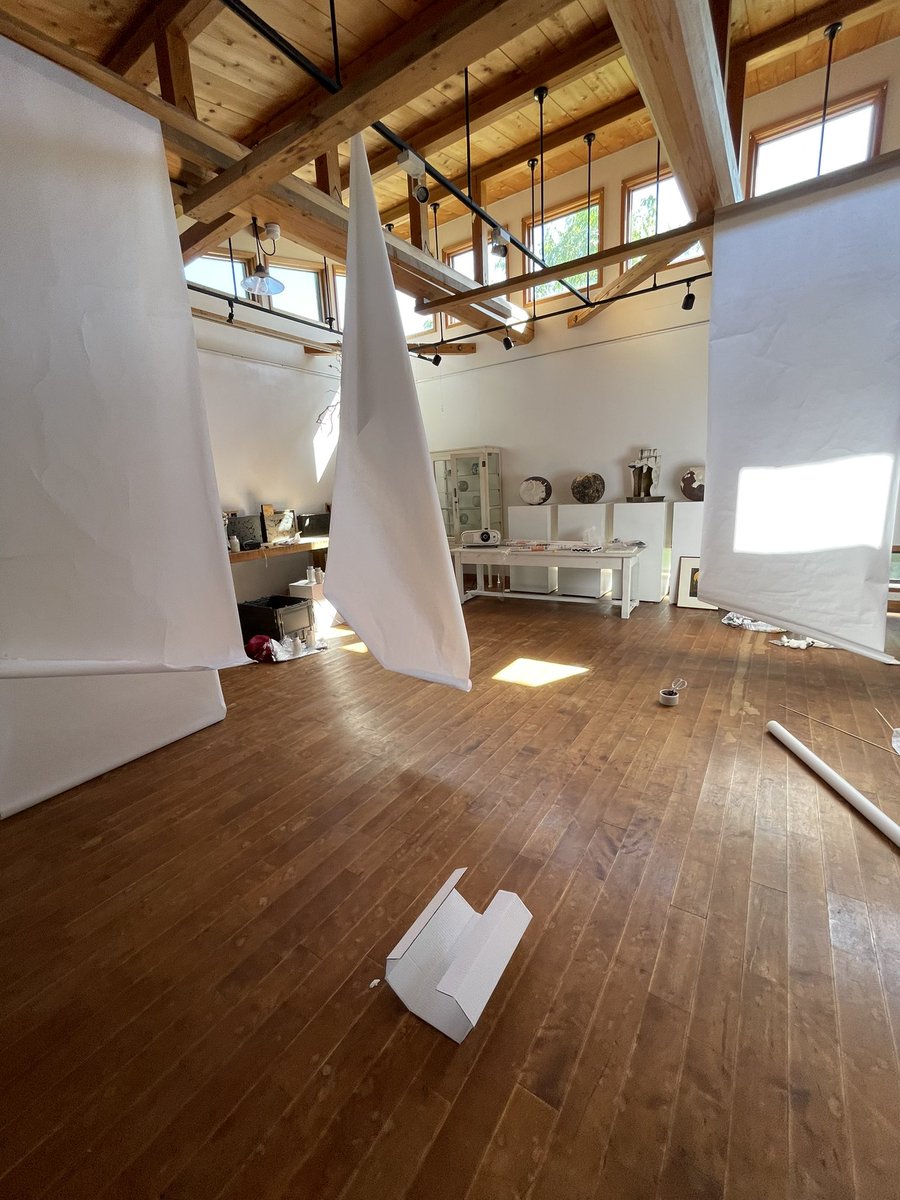 展覧会に向けて、シュミレーション。
#陶芸八幡工房
#ハチラボ
#展覧会
#京都
#ギャラリー揺