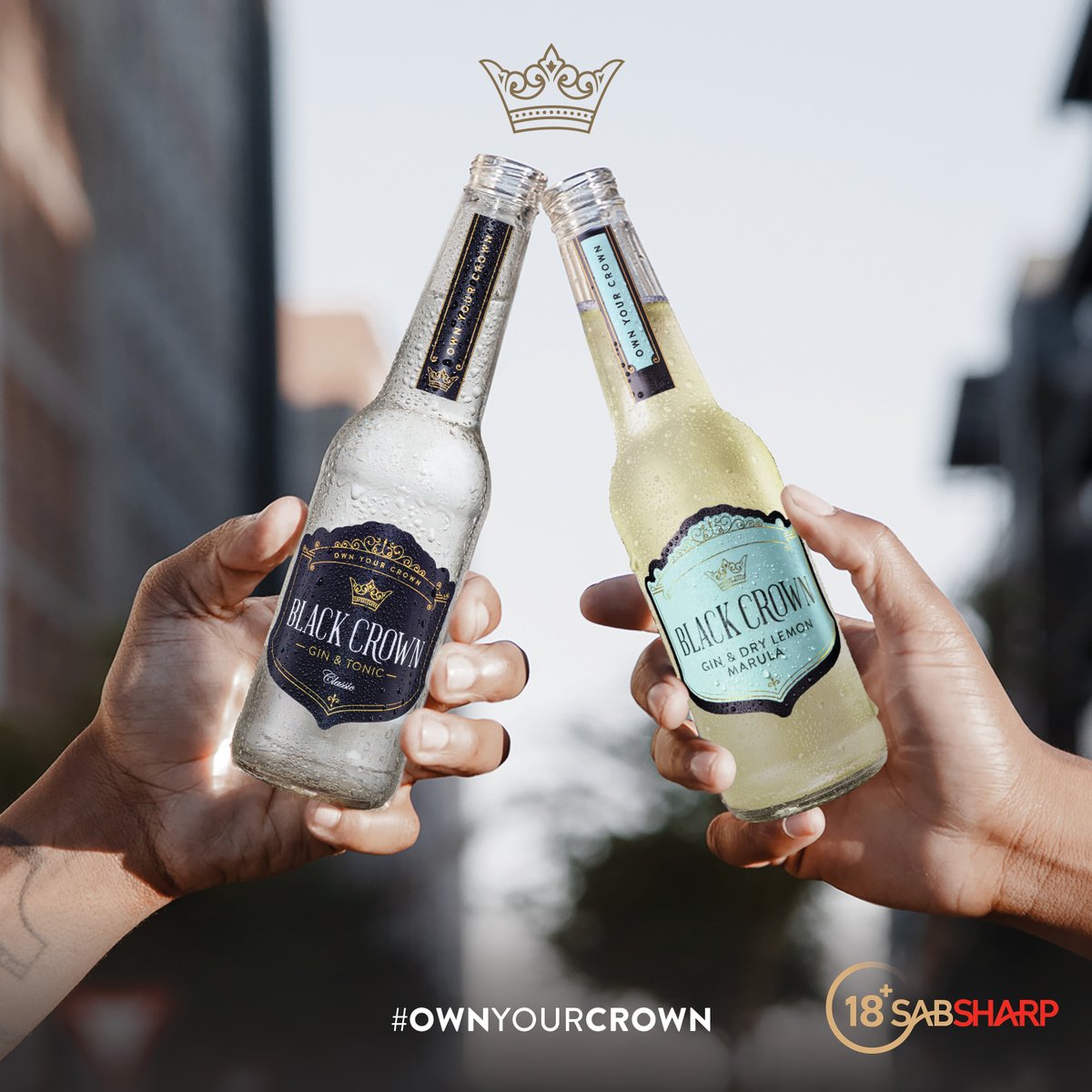 blackcrownza's tweet photo. This Thursday we celebrate Black Crown, where every sip is a moment of excellence &amp; botanical flavour. 

QT using #CrowningThursday &amp; describe the first sip of a Black Crown for a chance at Africa's finest refreshment. 👑 https://t.co/1hJ5aaU2ih