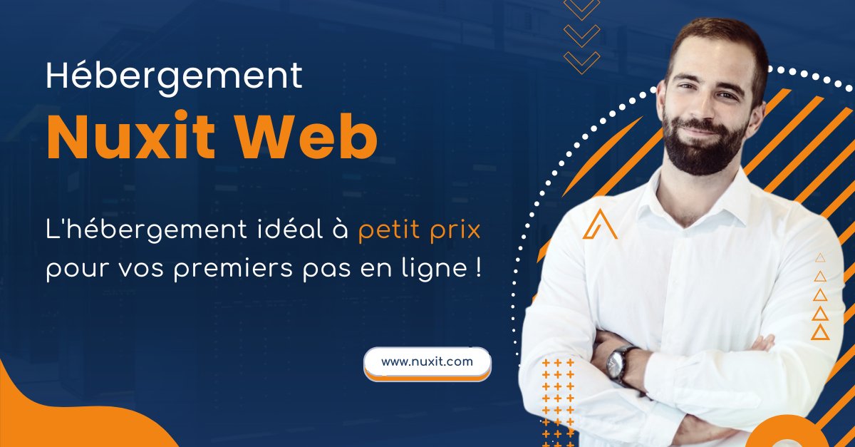 Boostez votre présence en ligne avec Nuxit Web 1 ! 🌐✨ 

Découvrez une solution d'hébergement accessible et performante, idéale pour lancer votre site vitrine ou blog en toute simplicité.

🚀 Lancez-vous dès aujourd'hui ! nuxit.com/nuxit-web/

#NuxitWeb1 #HébergementWeb