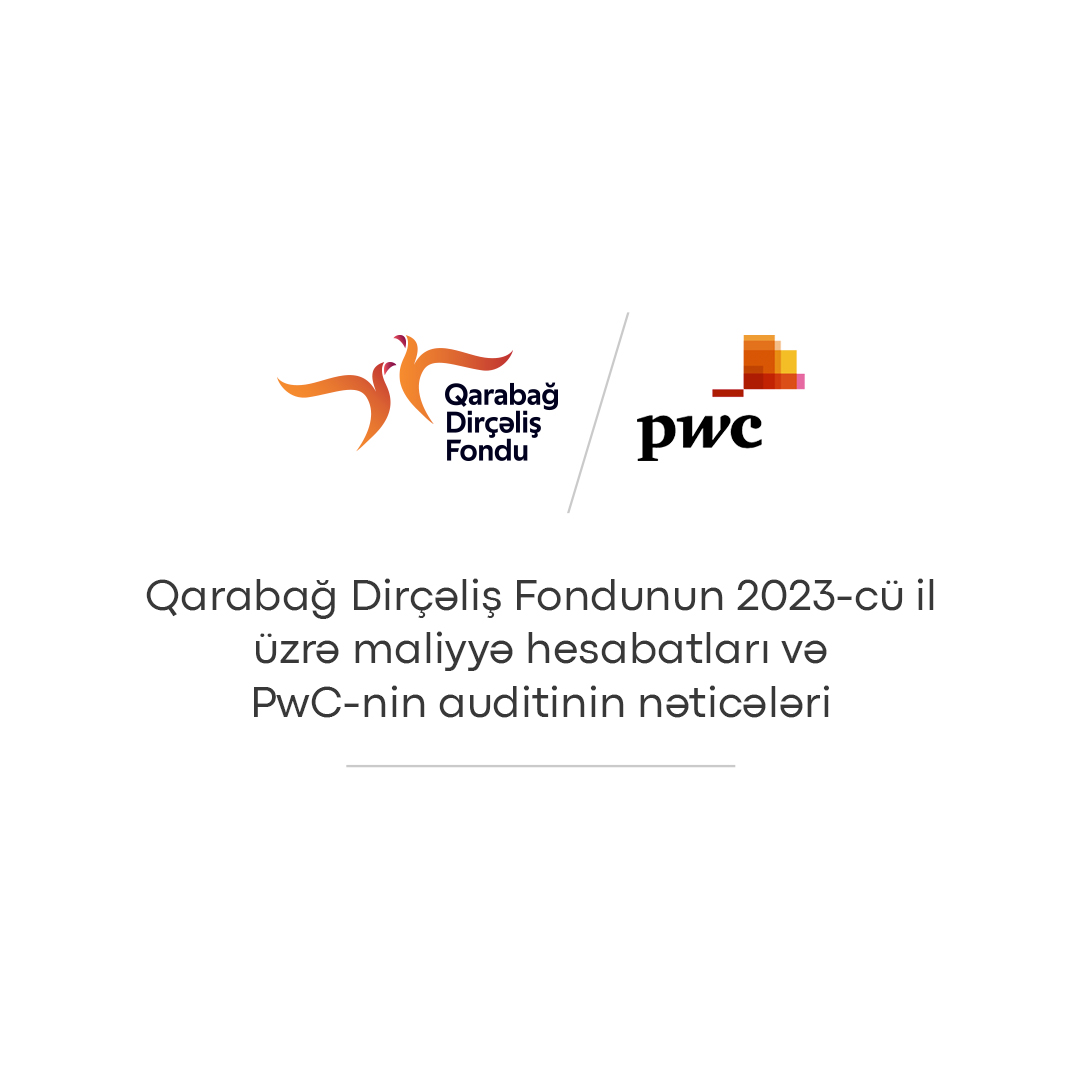 Qarabağ Dirçəliş Fondu 2023-cü il üzrə investisiya gəlirlərinin artdığını və PwC-nin auditindən uğurla keçdiyini açıqladı

Daha ətraflı burada: qdf.gov.az/media-merkezi/…

#QDF #Azerbaijan #Qarabag #QarabagDircelisFondu