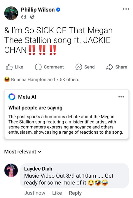 Facebook is unserious 🙄😒 https://t.co/9ZVGqau2Dh<a href="/tag/bardigang"class="tags"><span>#bardigang</span></a><a href="/tag/cardiotwitter"class="tags"><span>#cardiotwitter</span></a>