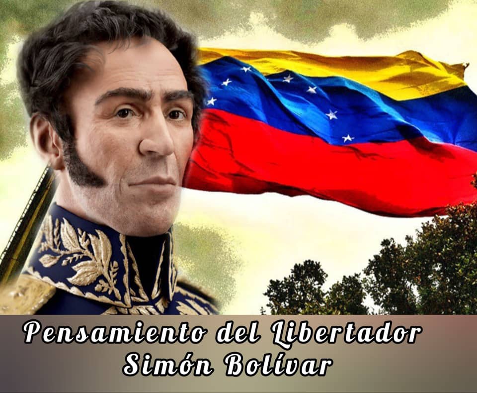 #8Agos  🇻🇪📢 PENSAMIENTO DEL LIBERTADOR.

"Como amo la libertad tengo sentimientos nobles, y si suelo ser severo, es solamente con aquellos que pretenden destruirnos"

Simón Bolívar