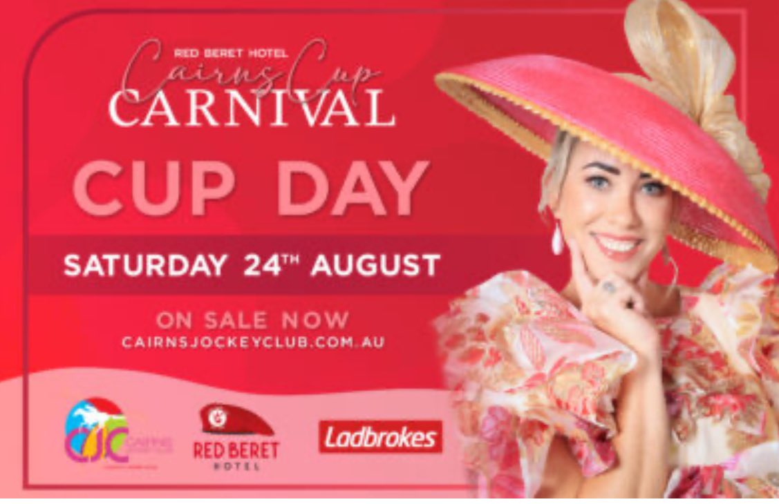 Campbell Rawiller (@camrawiller) on Twitter photo Looking forward to riding at this years Cairns Racing Carnival,
kicking off on the 17th for Ladies Day, then followed by the Cup meeting on the 24th!
Regarding race rides for both meeting,
manager is Dave Barry - 0428604044
<a href="/Racing_QLD/">Racing Queensland</a> <a href="/Racing/">Racing.com</a> <a href="/richescameron/">Cameron Riches</a> Looking forward to riding at this years Cairns Racing Carnival,
kicking off on the 17th for Ladies Day, then followed by the Cup meeting on the 24th!
Regarding race rides for both meeting,
manager is Dave Barry - 0428604044
<a href="/Racing_QLD/">Racing Queensland</a> <a href="/Racing/">Racing.com</a> <a href="/richescameron/">Cameron Riches</a>