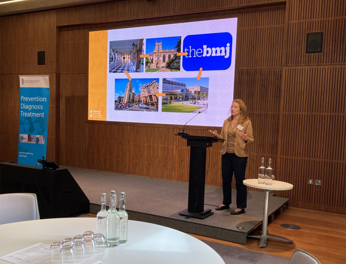 Professor of Neuropathology and Medical Education, Nicki Cohen, shares her experience of a career in pathology with our undergraduate Summer School attendees. #Neuropathology #MedicalStudents