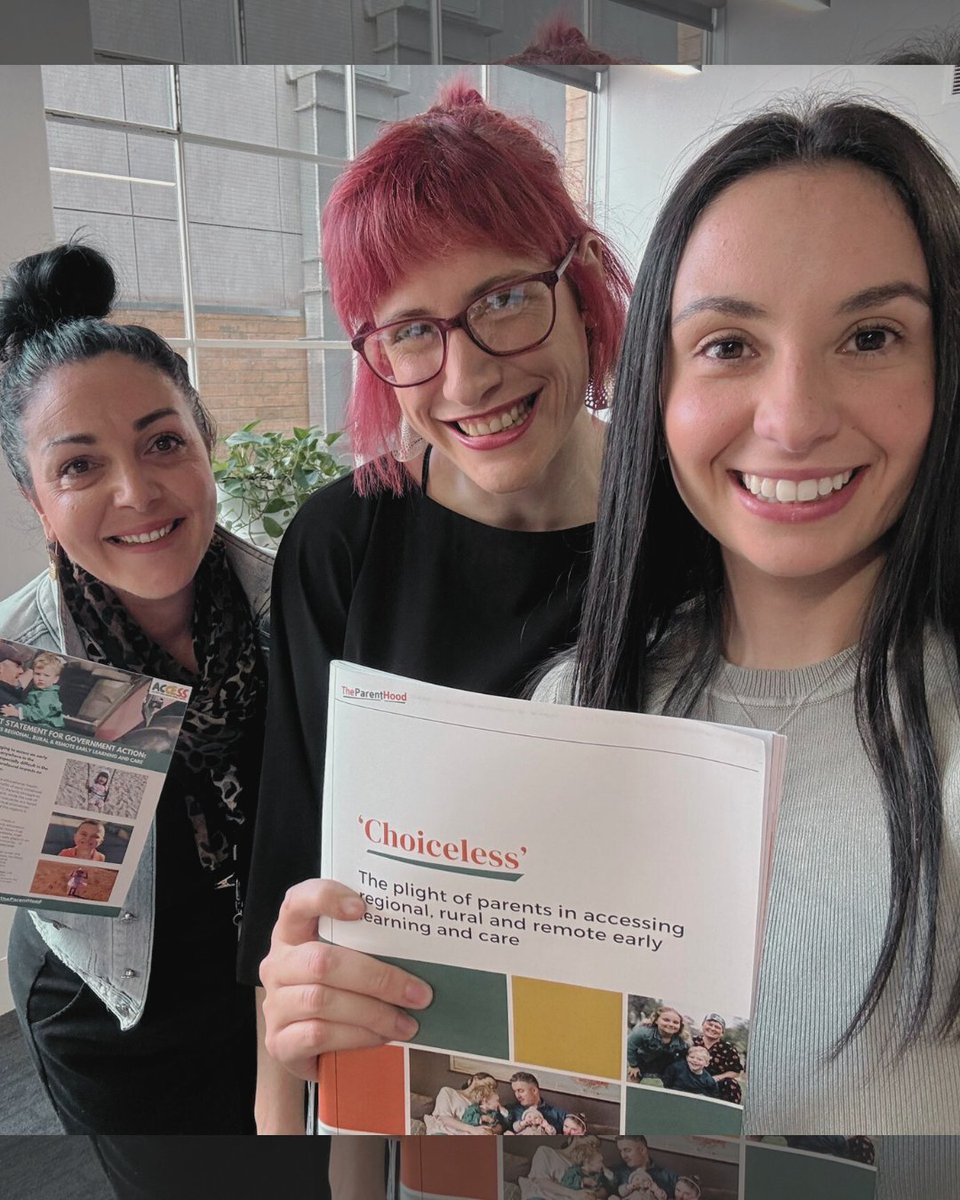 VFF President <a href="/GermanoEmma/">Emma Germano</a> and Vice President <a href="/DanyelCucinotta/">Danyel Cucinotta</a> &amp; <a href="/theparenthood/">Barbara Leech</a> are joint in advocating for childcare access in rural and regional Victoria. Childcare access is a barrier for so many primary caregivers especially women to have the ability to return to work on farm