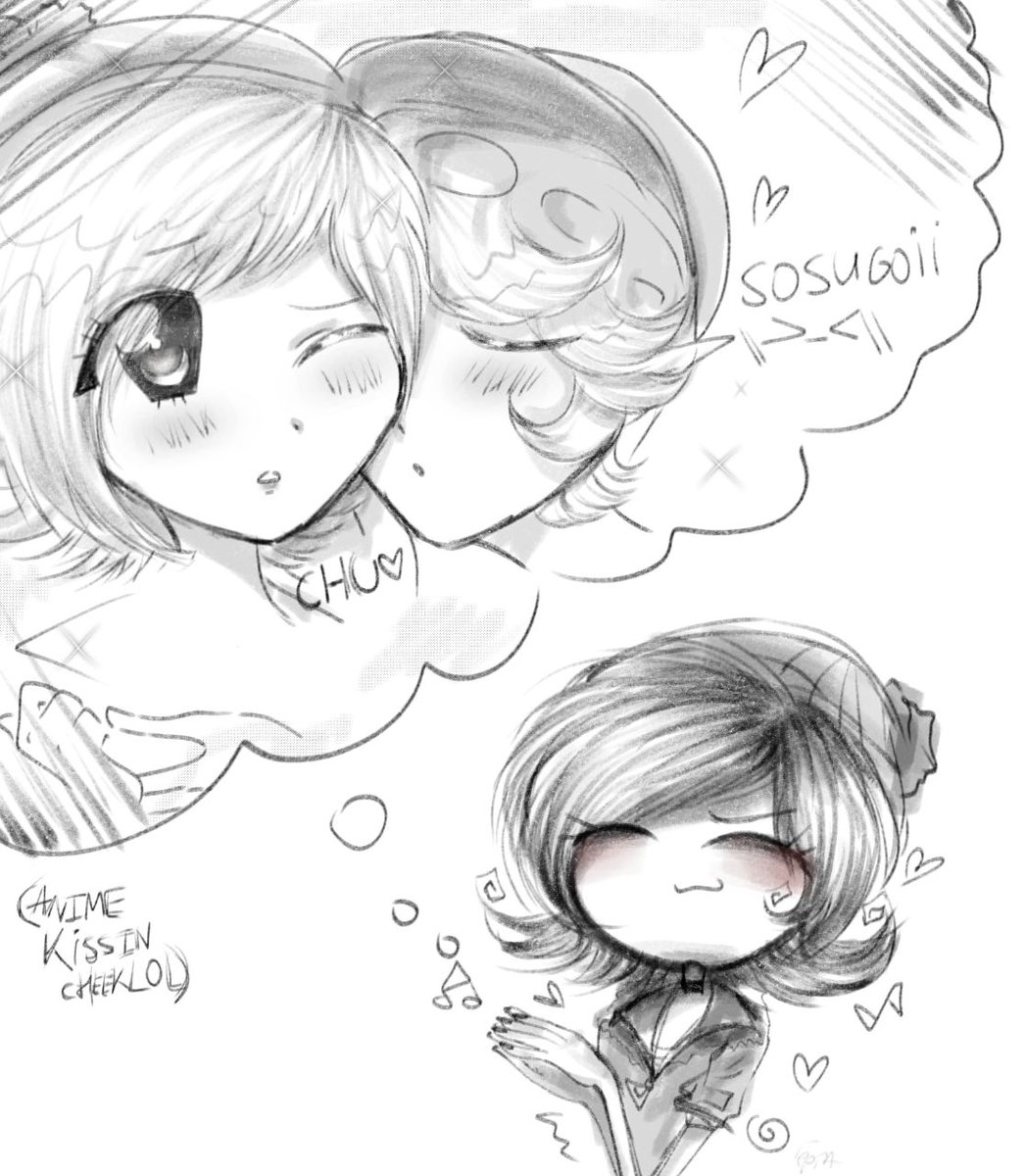 XxHertaxX's tweet photo. Lol Uzi wtf are you thinking 
Anime kisses?!??!? Ew..... ( can't let bro know I fw this ) 

#MurderDrones #UziDoorman #NMurderDrones #UziMurderDrones #Nuzi #NxUzi #biscuitbites https://t.co/m0UThtF1lr