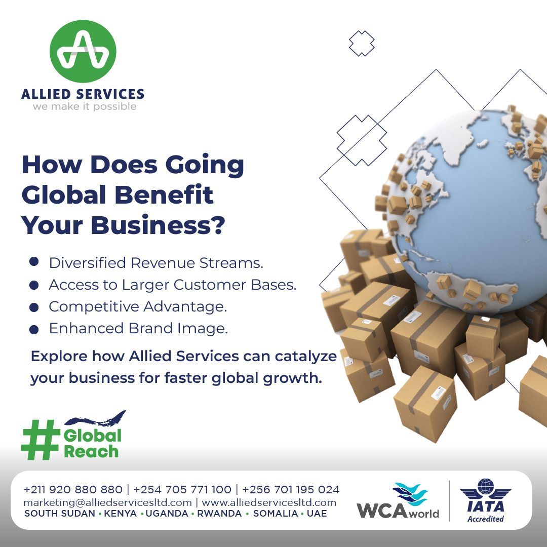 Allied_EAfrica's tweet photo. Taking your business global is a significant step that requires careful planning, expertise, and the right partners.
Let #AlliedServices be your go-to trade partner.
#WeMakeItPossible #Shipping #Logistics #Transport #ecommerce #delivery #Global #GlobalTrade #GlobalReach https://t.co/aKCmoAEhiM
