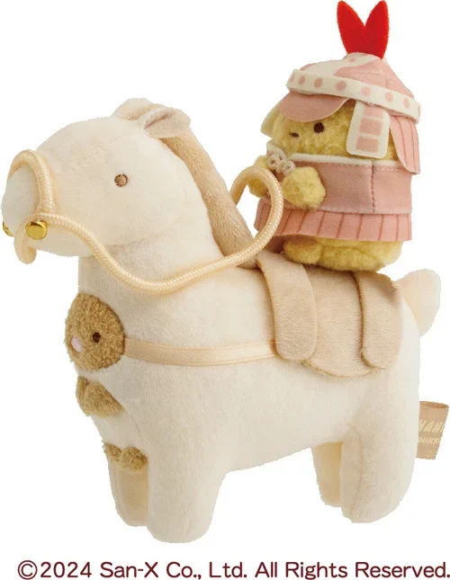 はにわ展　とんかつ（馬形埴輪風）　えびふらいのしっぽ（挂甲の武人風）てのりぬい しまパト＠ファッションセンターしまむら on X: 