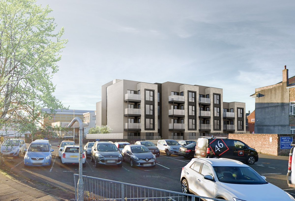 Yesterday, we had the pleasure of welcoming our client, @Pobl, to our Neath Workingmen's Club site to witness the progress first-hand. The crane had just arrived last week, giving Pobl the opportunity to see it in action.