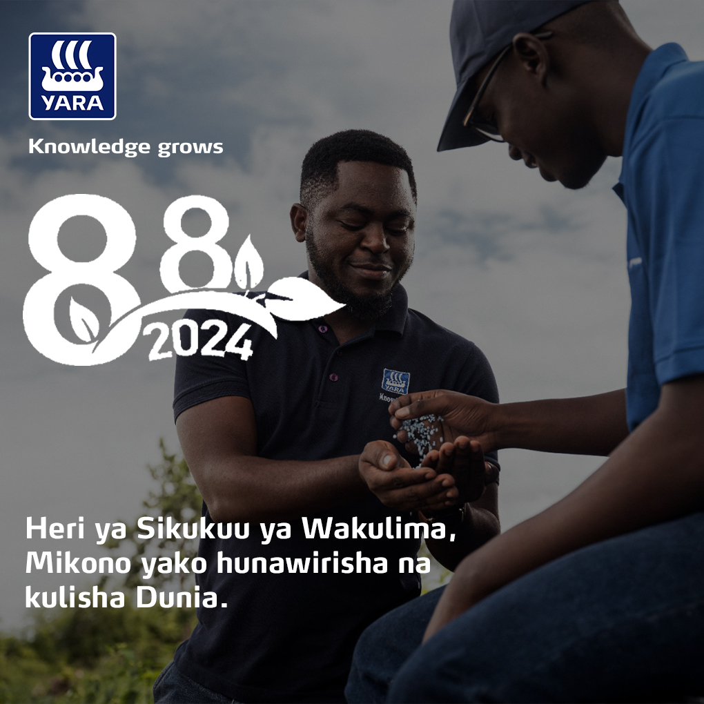 TanzaniaYara's tweet photo. Heri sikukuu ya NaneNane, tunashukuru kwa juhudi yako katika kuifanya Dunia kuwa na usalama wa chakula. #wakulima #wafugaji #wavuvi

#mboleaniyara
#mifugoboranayara 
#knowledgegrows 
#yaratanzania 
#nanenane2024