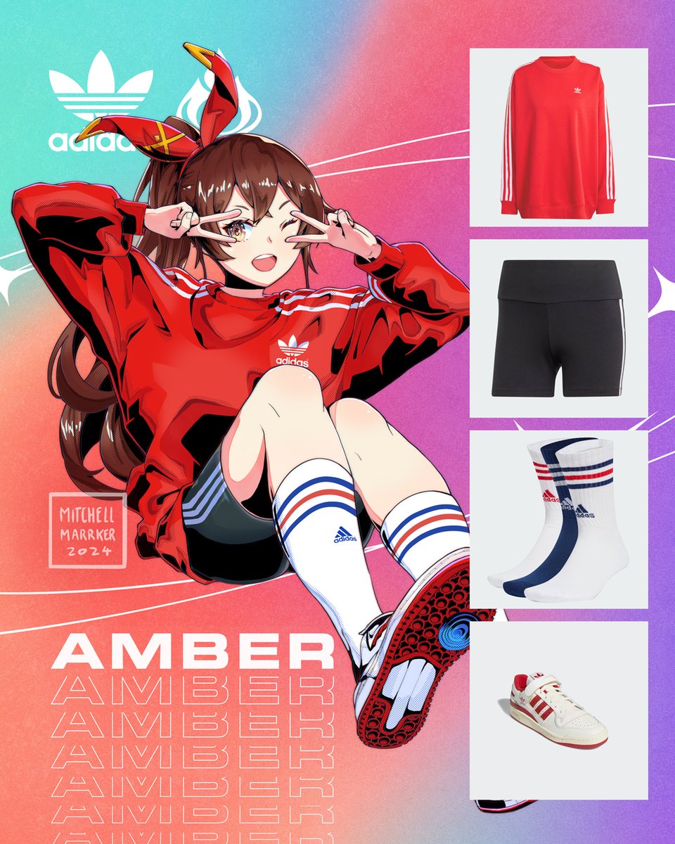 AMBER 🐰🔥

Outfit:
ADICOLOR 3-STRIPES OVERSIZED CREW SWEATSHIRT
ADICOLOR 3-STRIPES 1/4 LEGGINGS
3-STRIPES CUSHIONED CREW SOCKS 3 PAIRS
FORUM 84 LOW SHOES

#原神 #genshinimpact #amber