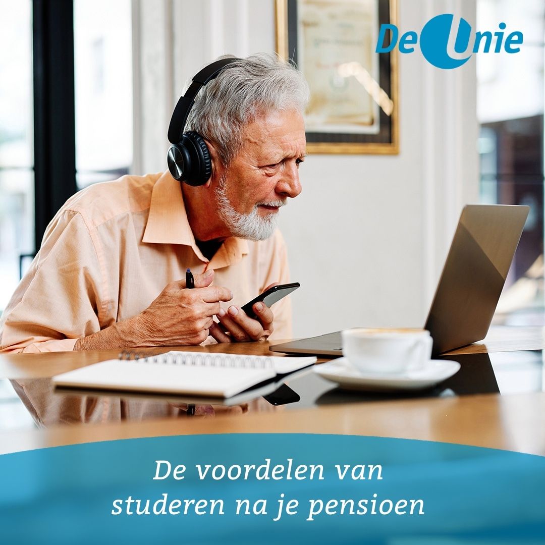 Steeds meer mensen kiezen ervoor om na hun pensioen terug de schoolbanken in te gaan. Een goede tijdsbesteding, want zo houd je je hersenen actief en gezond. In dit artikel delen we waar je rekening mee moet houden.

unie.nl/jouw-werk-en-i…