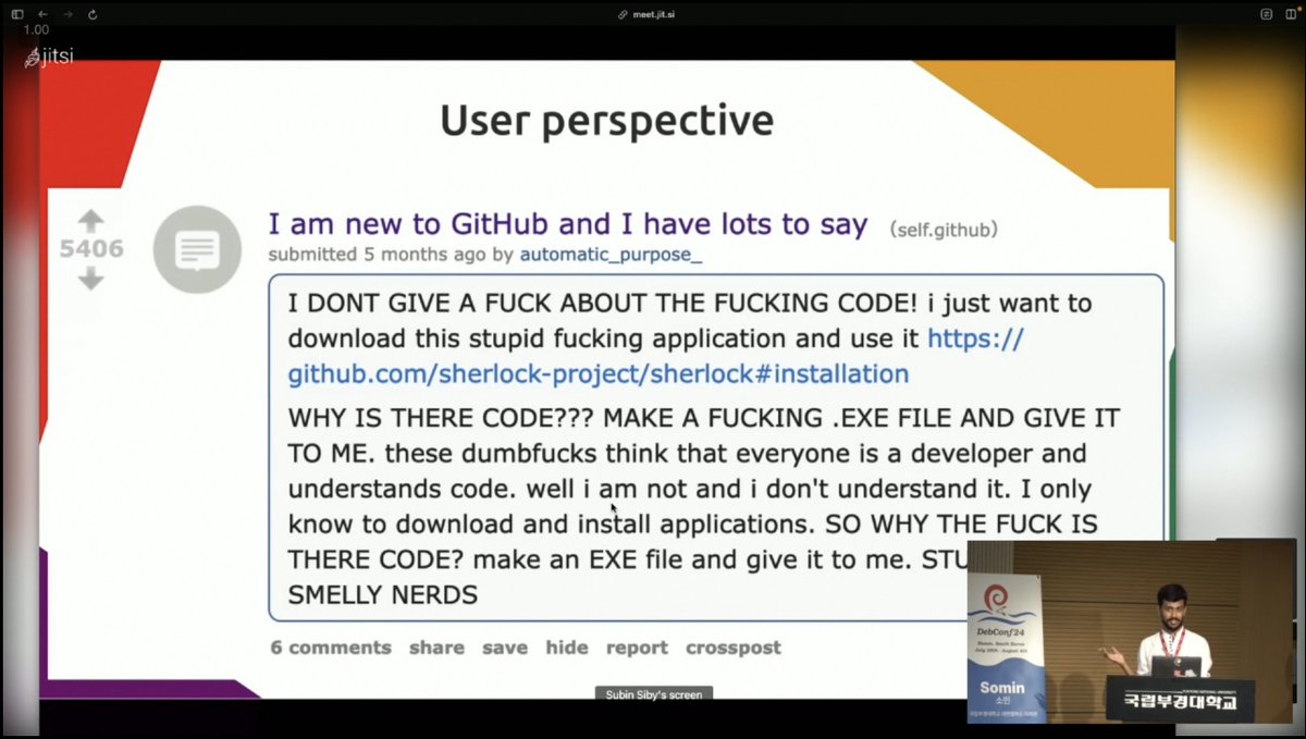 SubinSiby's tweet photo. My talk at #DebConf24 "Learnings from creating an input method for GNU/Linux from a product perspective" is available now https://t.co/Hbkz3XkMw1 https://t.co/APc5oj73xV