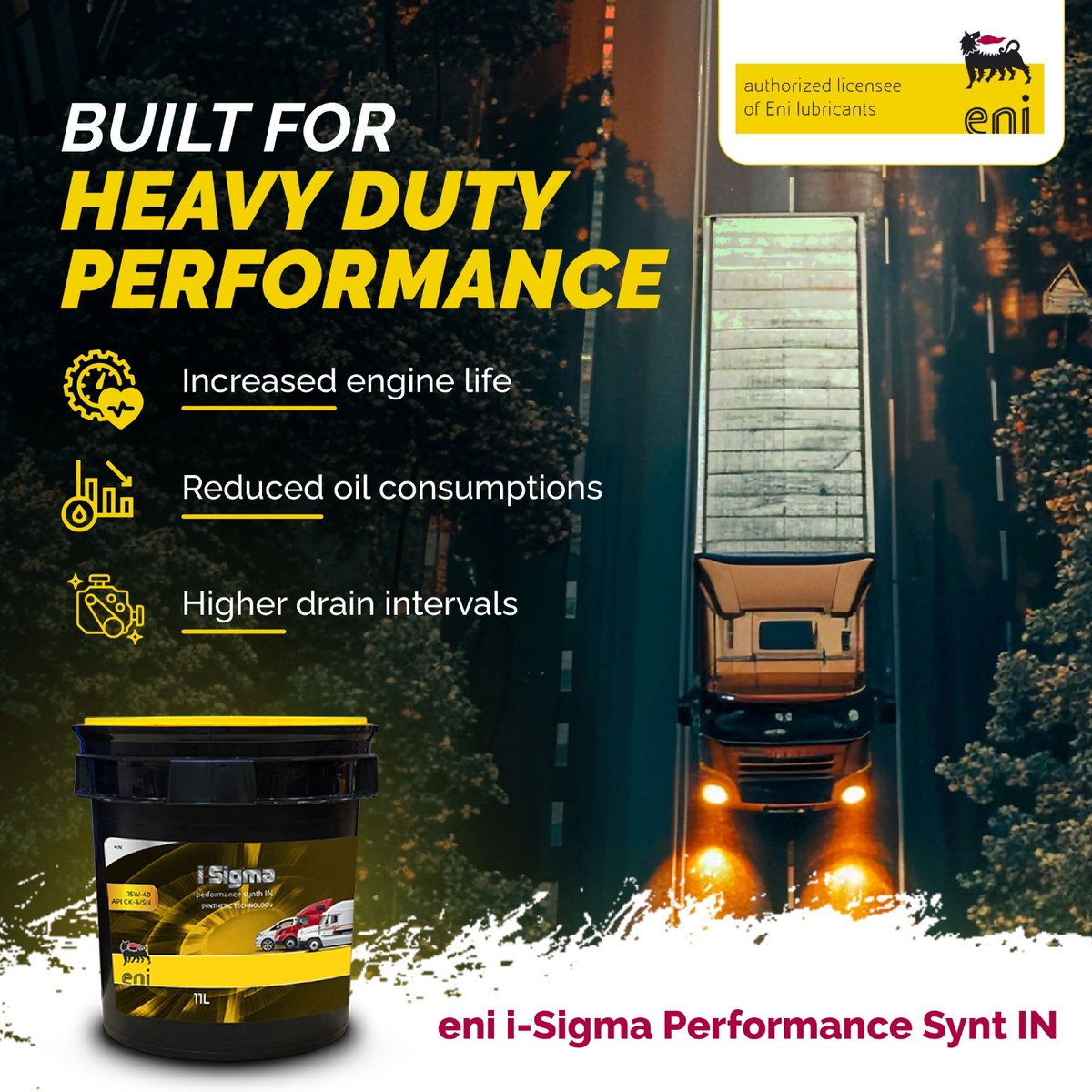 apareni1's tweet photo. Get good shear stability and high soot handling capacity for your tractors with eni i-Sigma Performance Synt IN across all harvesting seasons.
#ENIIndia #iSigmaPerformance #ChalteRehneKaJosh #SmoothEngine #EffortlesslySmooth #Monsoon2024 #Monsoon #BikeEngineOil #CarEngineOil https://t.co/xsgNBGEEHQ