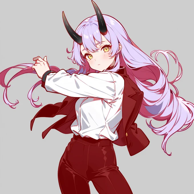 ①元画像②AnyTestV4で着色したやつ(Control Weight=1.0、Ending Control Step=1、Balanced)③元画像の線画部分を赤くしたやつ④重ねたやつ線画への忠実度もかなり高い。もうこれでいいじゃん… #AIart #AIイラスト #StableDiffusion #SDXL 