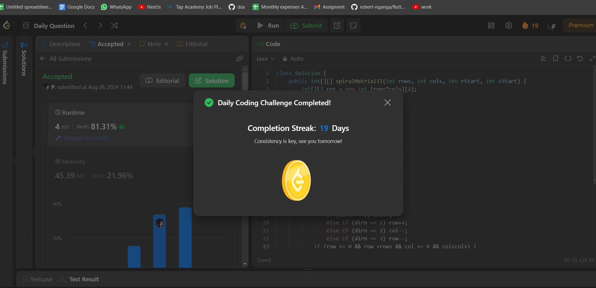 PRAKHAR28710623's tweet photo. #day5 #100_days_of_code
#leetcode_POTD_https://t.co/hN8GkdcNcV https://t.co/X6oVzO8XmG
