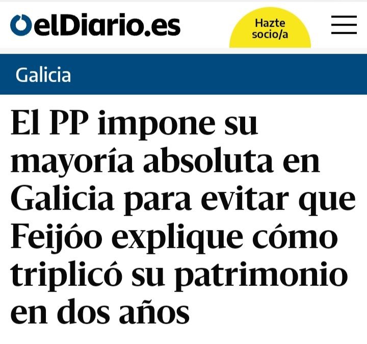 AndaluciaSinVOX's tweet photo. La honorabilidad y transparencia que quiere aplicar el PP en España pero en Galicia no , que salpica de mierda a su jefe Feijoó https://t.co/t2kTWx9DeL