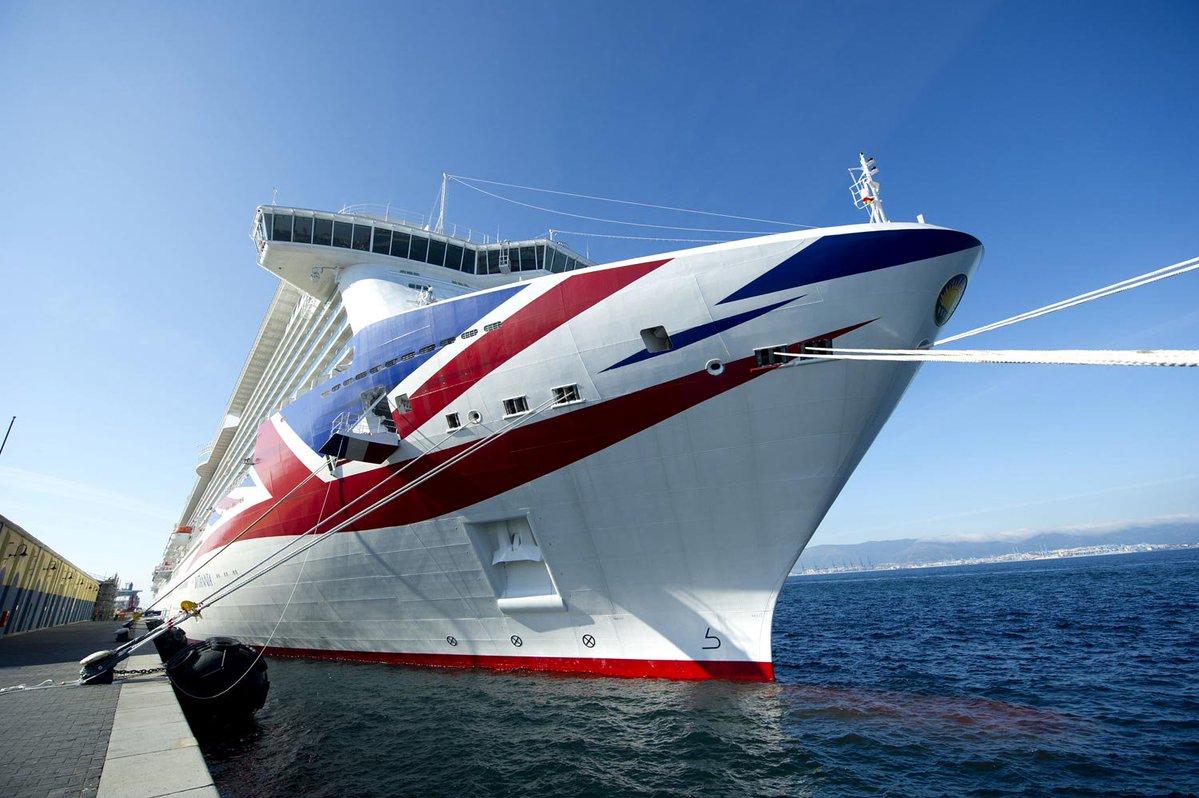TuriCartagenaES's tweet photo. Hoy nos visita el crucero #BRITANNIA ¡Bienvenidos a #Cartagena!
Today, the cruiseship #BRITANNIA is visiting us. Welcome to #Cartagena https://t.co/Dw8Bpimtw0