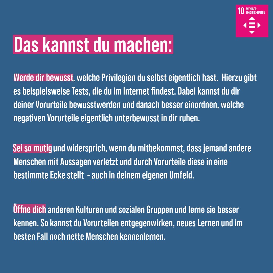 Eigene Vorurteile hinterfragen🤔

Soziale GerechtICHkeit-5 Ideen, wie du selbst zu einer Welt mit mehr sozialer Gerechtigkeit beitragen kannst – Teil 1/5