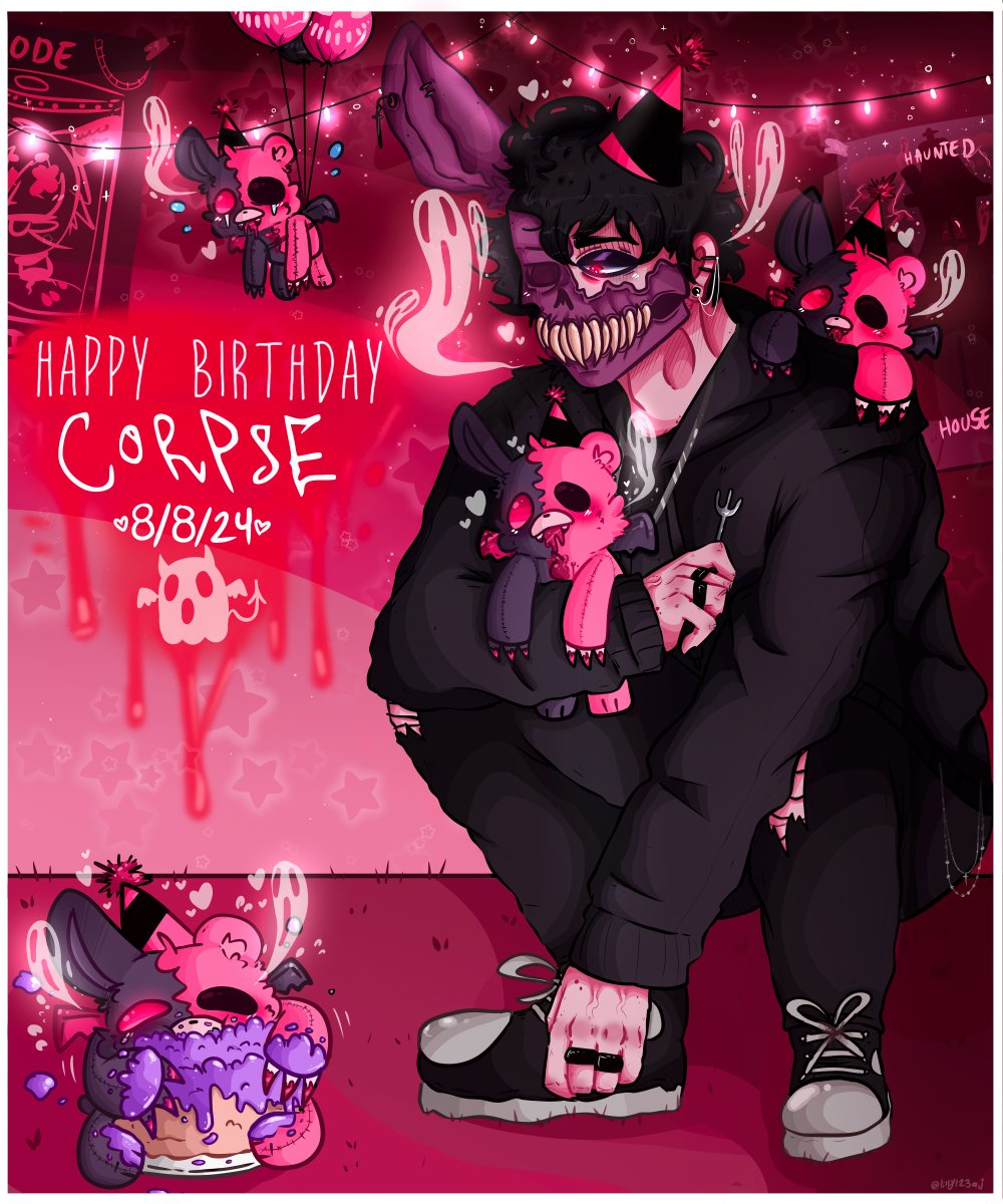 HAPPY BIRTHDAY CORPSE
#happybirthdaycorpse #CorpseBirthday #corpsehusbandfanart #corpsehusband #CORPSE