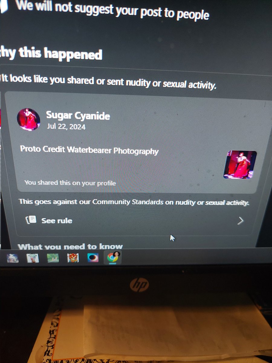 SugarCyanide's tweet photo. Apparently, even fully dressed I'm too sexy. FB took issue with this absolutely breathtaking photo by Waterbearer Photography. https://t.co/izogN59dgA