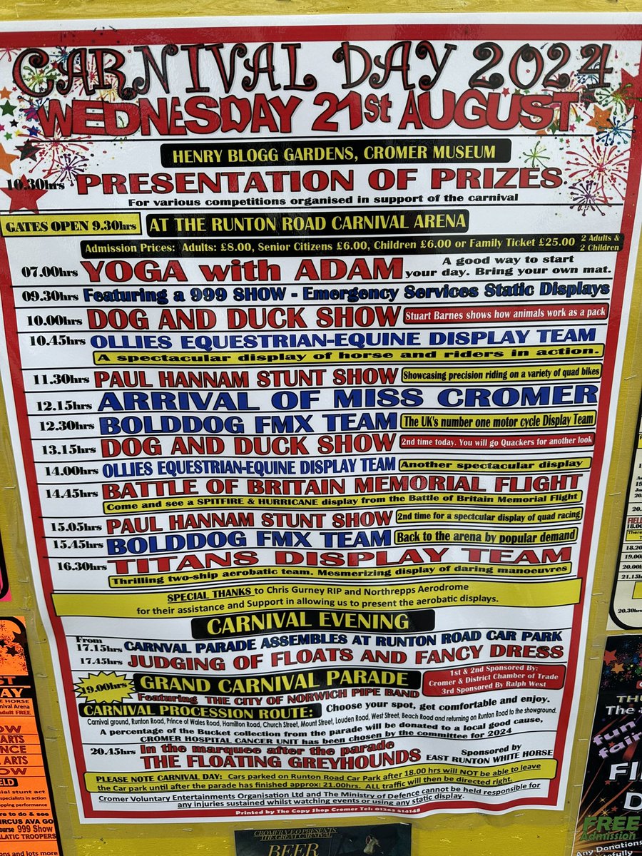 After a last minute cancellation, we have space in our lovely Cromer guest suite, during Cromer carnival week (Mon 19th - Sun 25th). Visit us here for booking airbnb.com/slink/GLkLZiDN