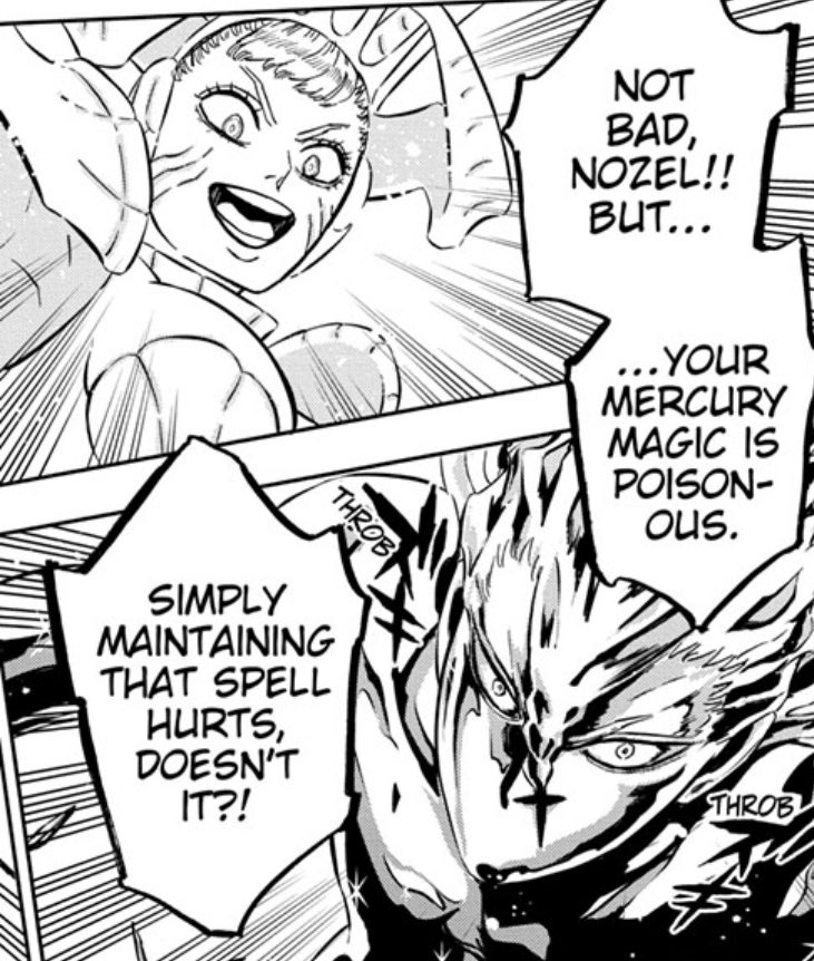 Yeah_Im_Kit's tweet photo. Last post, probably
I already posted this like a comment somewhere, but I wanna get into it here
#BCSpoilers
Whenever Acier said, "Simply maintaining the spell must hurt" it signifies that Nozel might be legit inhaling his Mercy Magic+ https://t.co/KqhZxBLOYP