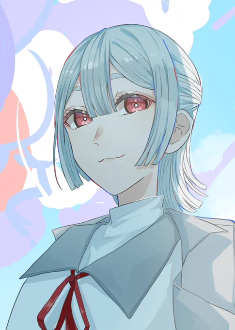 色々描いたデータが無くなり、これが最後の画像となりました。お顔を見てあげてください。 
