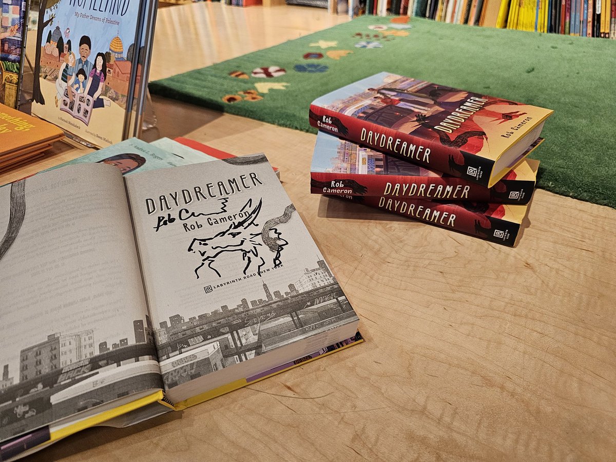 Rob Cameron (@cprwords) on Twitter photo <a href="/randomhousekids/">Random House Children's Books</a> I left dragons all over the city on #DAYDREAMER Book birthday! Sounds like a quest! <a href="/mcnallyjackson/">McNally Jackson</a> <a href="/Shakespeare_Co/">Shakespeare&Company</a> <a href="/booksofmagic_th/">Books of Magic</a>
<a href="/greenlightbklyn/">Greenlight Bookstore</a> <a href="/randomhousekids/">Random House Children's Books</a> I left dragons all over the city on #DAYDREAMER Book birthday! Sounds like a quest! <a href="/mcnallyjackson/">McNally Jackson</a> <a href="/Shakespeare_Co/">Shakespeare&Company</a> <a href="/booksofmagic_th/">Books of Magic</a>
<a href="/greenlightbklyn/">Greenlight Bookstore</a>